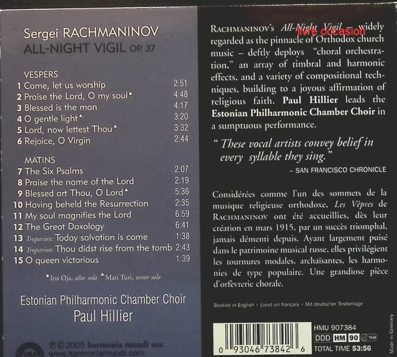 Scene Notebooks - Patricia Kaas - CD