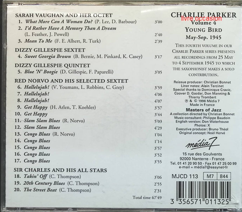 Scene Notebooks - Patricia Kaas - CD