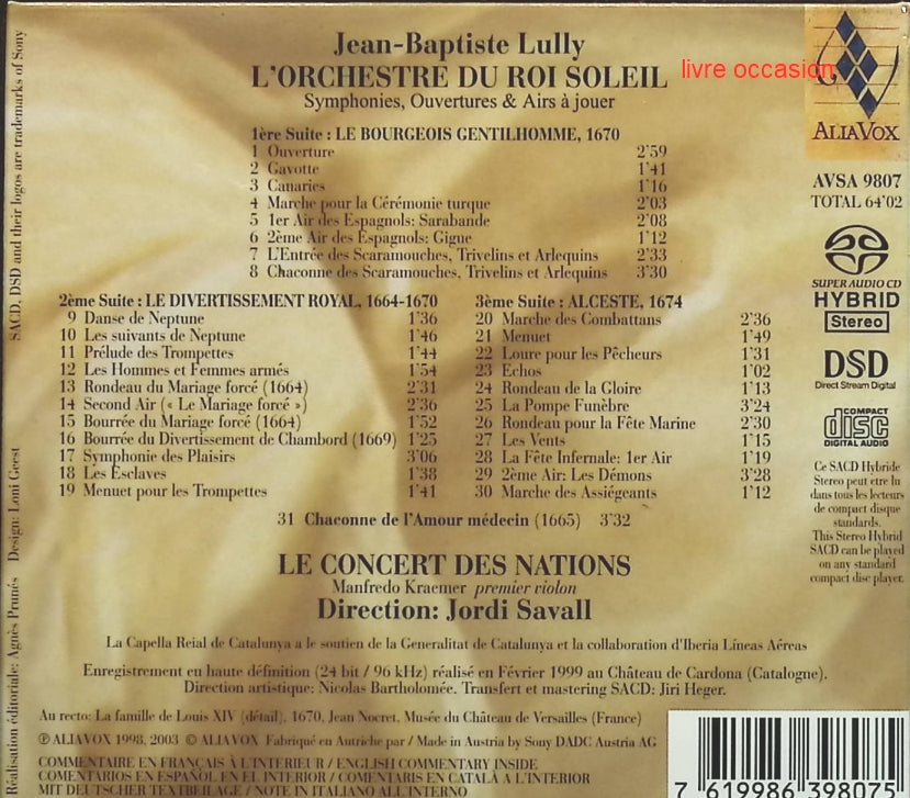 Scene Notebooks - Patricia Kaas - CD