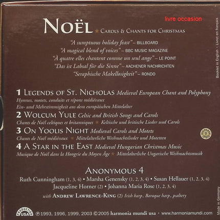 Noël Carols and Chants for Christ - Artistes divers - CD