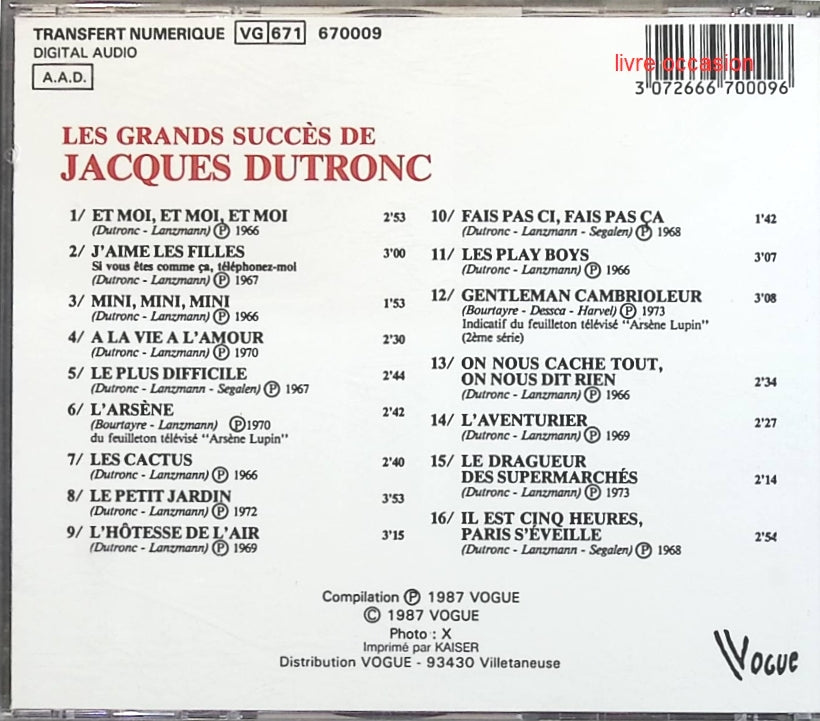 Scene Notebooks - Patricia Kaas - CD