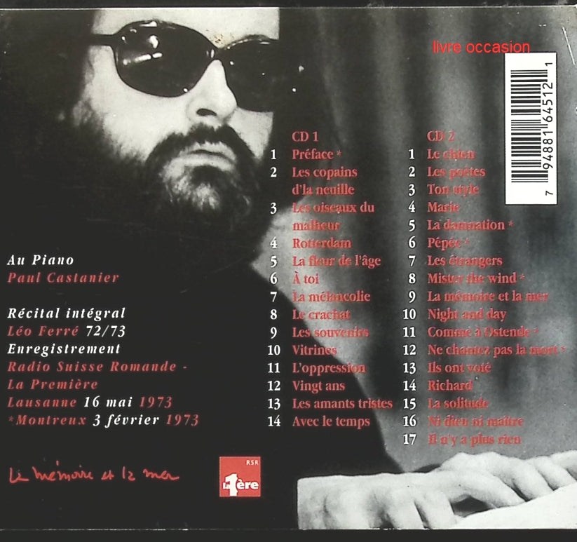 Scene Notebooks - Patricia Kaas - CD