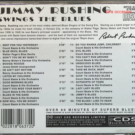 Swings The Blues - Jimmy Rushing - CD