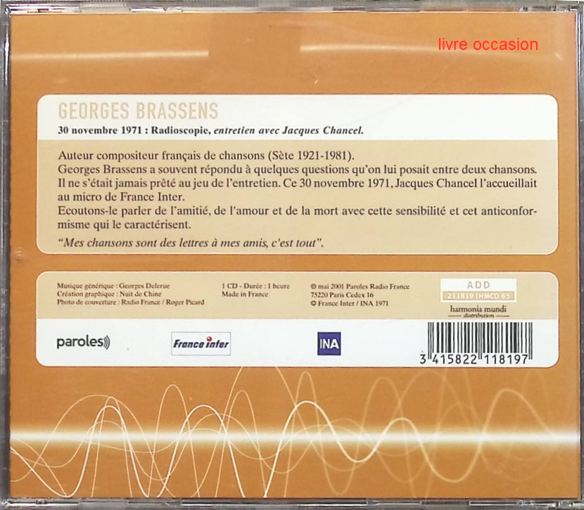 Scene Notebooks - Patricia Kaas - CD