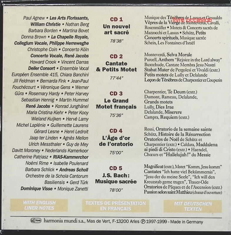 Scene Notebooks - Patricia Kaas - CD