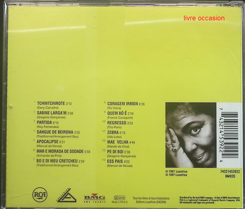 Cabo Verde - Cesaria Evora - CD
