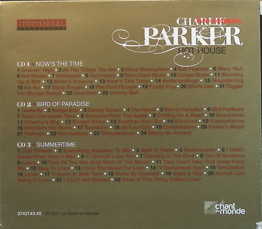 Scene Notebooks - Patricia Kaas - CD