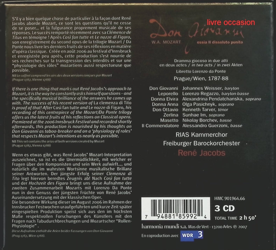 Scene Notebooks - Patricia Kaas - CD