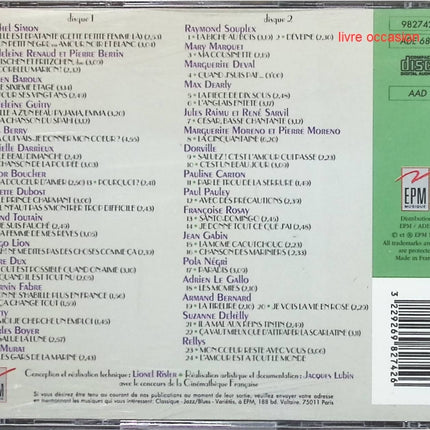 Scene Notebooks - Patricia Kaas - CD