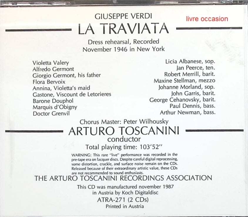 Scene Notebooks - Patricia Kaas - CD