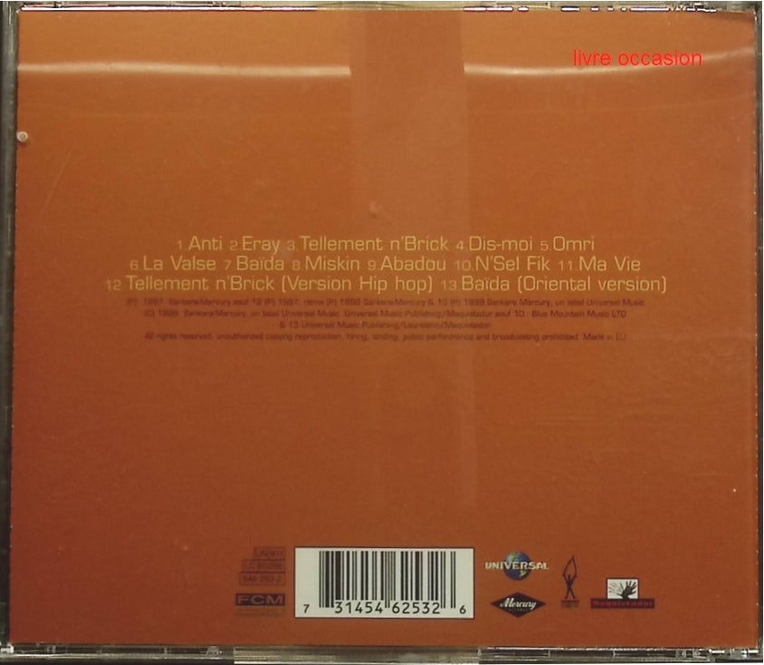 Scene Notebooks - Patricia Kaas - CD