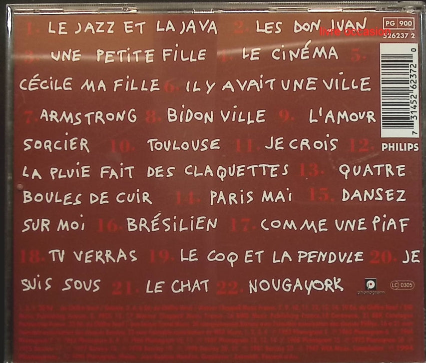 Grand Angle Sur Nougaro - Claude Nougaro - CD