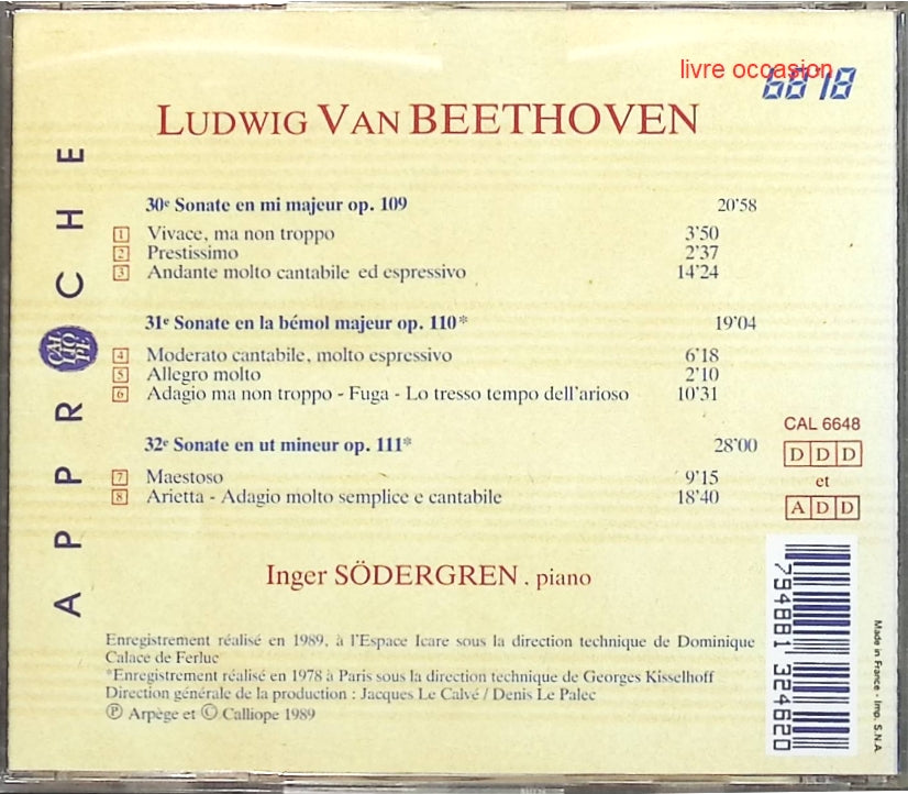 Scene Notebooks - Patricia Kaas - CD