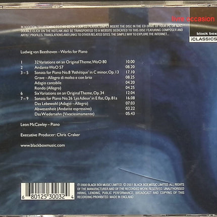 Beethoven - Works for Piano - CD