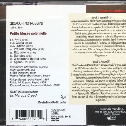 Scene Notebooks - Patricia Kaas - CD