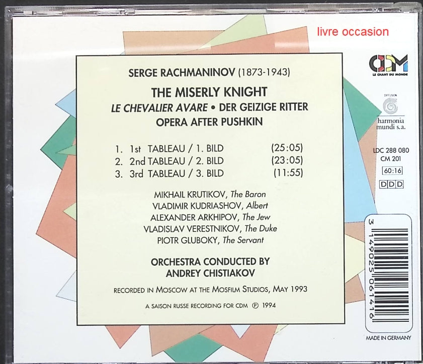 Scene Notebooks - Patricia Kaas - CD