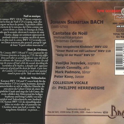 Cantates De Noël - Artistes divers - CD