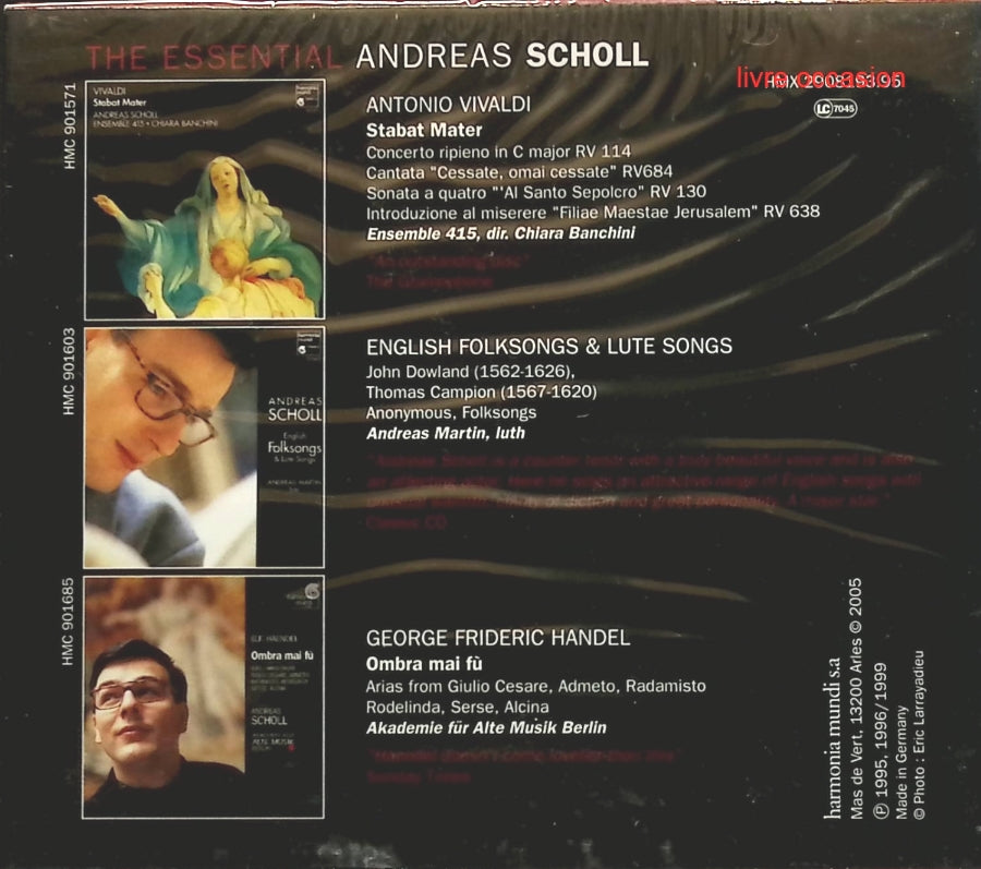 The Essential - Andreas Scholl - CD