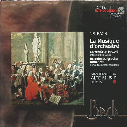 La Musique D'orchestre: Ouvertüren Nr. 1-4, Brandenburgische Konzerte - J. S. Bach - CD
