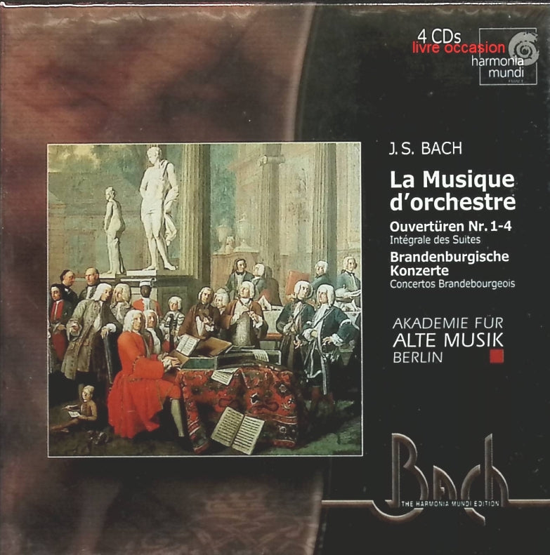 La Musique D'orchestre: Ouvertüren Nr. 1-4, Brandenburgische Konzerte - J. S. Bach - CD