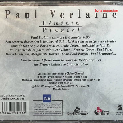 Scene Notebooks - Patricia Kaas - CD