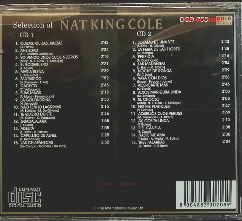 Sélection of - Nat King Cole - CD