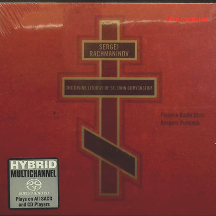 The Divine Liturgy Of St. John Chrysostom - Sergei Rachmaninov - CD