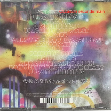 Mylo Xyloto – Coldplay | CD pop rock alternatif, album culte avec Paradise et Every Teardrop Is a Waterfall - CD