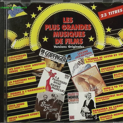 Die größten Filmsoundtracks - Verschiedene - CD