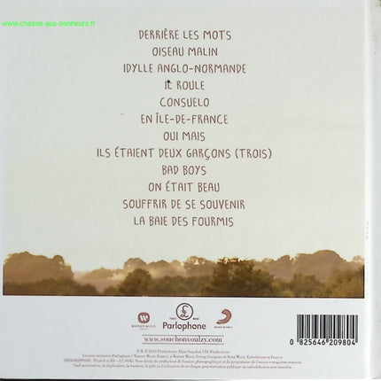 Alain Souchon &amp; Laurent Voulzy - CD