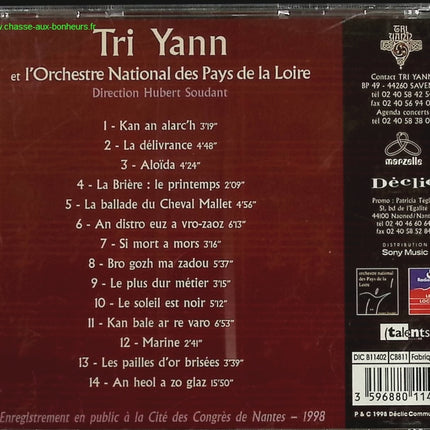 Tri Yann und das Nationalorchester des Pays de la Loire – Tri Yann – CD