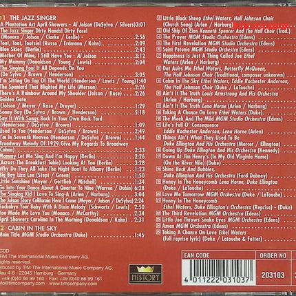 The Jazz Singer & Cabin In The Sky - The Sound Of The Movies - Artiste divers - CD