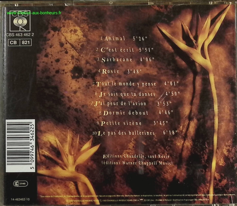 Sarbacane - Francis Cabrel - CD