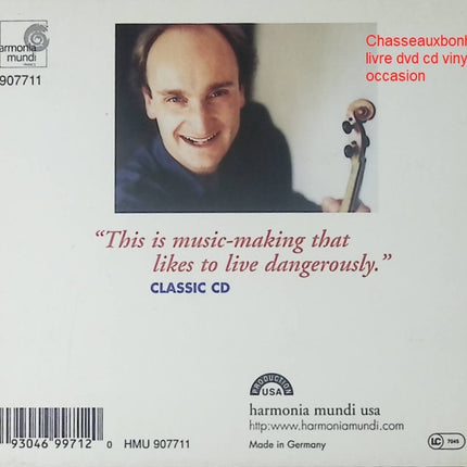 Andrew Manze – Vivaldi / Tartini / Pandolfi – Concertos & Sonates Baroques pour Violon – CD Classique d’occasion - CD
