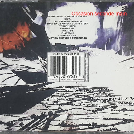 Kid A Radiohead – Album rock alternatif et musique électronique expérimentale, chef-d’œuvre britannique aux sonorités avant-gardistes - CD