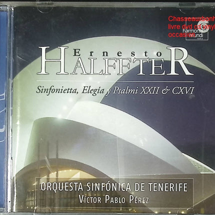 CD musique classique Ernesto Halffter Sinfonietta Elegia Psalmi XXII & CXVI Orquesta Sinfónica de Tenerife occasion - CD