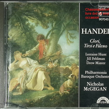 CD opéra baroque Clori, Tirsi e Fileno Handel Lorraine Hunt Nicholas McGegan occasion - CD