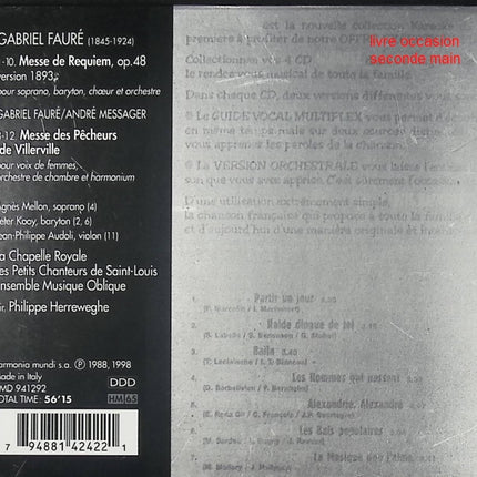 Scene Notebooks - Patricia Kaas - CD