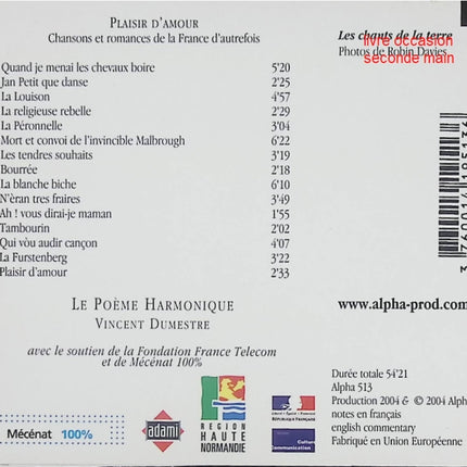 Scene Notebooks - Patricia Kaas - CD