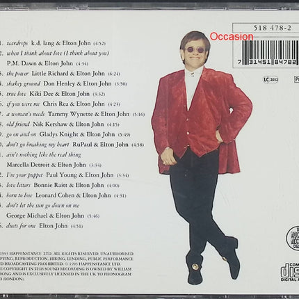 Duets – Elton John – Album collaborations pop rock CD d’occasion - CD