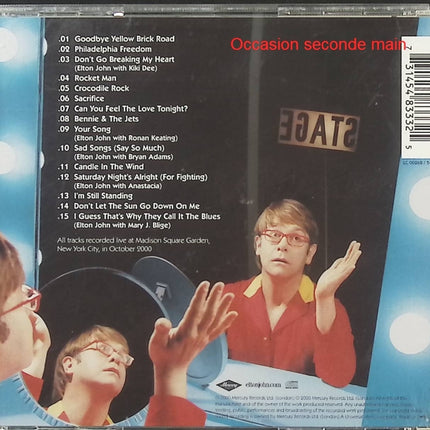 One Night Only – Elton John | CD live pop rock, concert légendaire et grands succès du chanteur britannique - CD