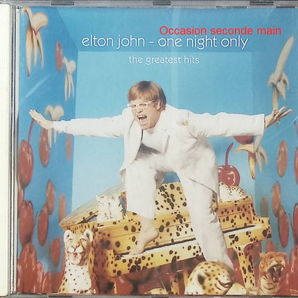 One Night Only – Elton John | CD live pop rock, concert légendaire et grands succès du chanteur britannique - CD