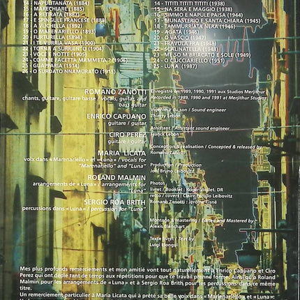 Scene Notebooks - Patricia Kaas - CD