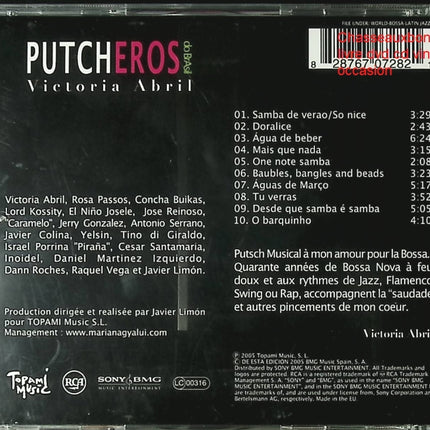 CD Victoria Abril – Putcheros Do Brasil, album bossa nova et musiques brésiliennes, influences latines et chanson - CD