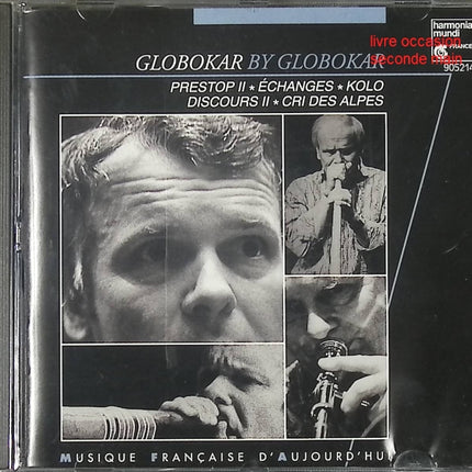 CD musique contemporaine – Vinko Globokar – Globokar By Globokar – œuvres expérimentales et avant-garde - Compact Discs - CD