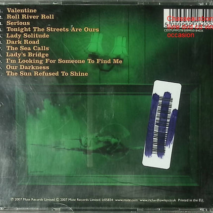 CD Richard Hawley – Lady’s Bridge, album rock indie britannique, folk rock et pop mélodique - CD