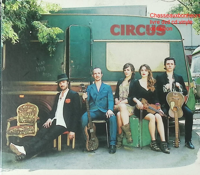 CD Circus – Album éponyme, pop rock français, sonorités modernes et chanson contemporaine - CD