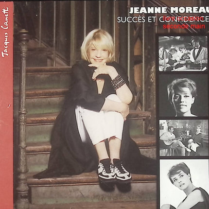 CD chanson française Jeanne Moreau Succès Et Confidences – album culte voix féminine cinéma musique occasion - Compact Discs - CD + DVD