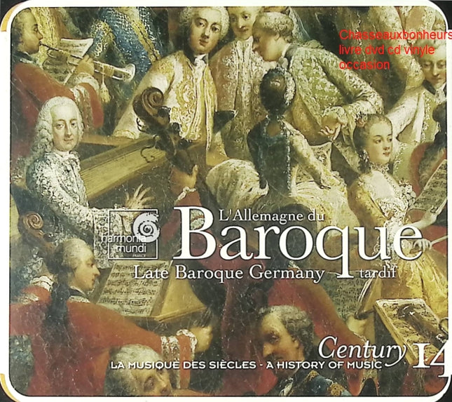 L’Allemagne du Baroque Tardif – Late Baroque Germany – Compilation Musique Classique Baroque Allemand – CD d’occasion - CD