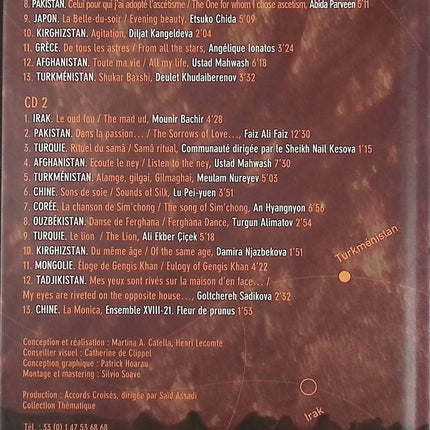 CD musique du monde La Route Musicale de la Soie The Musical Silk Road voyage sonore instruments traditionnels occasion - CD